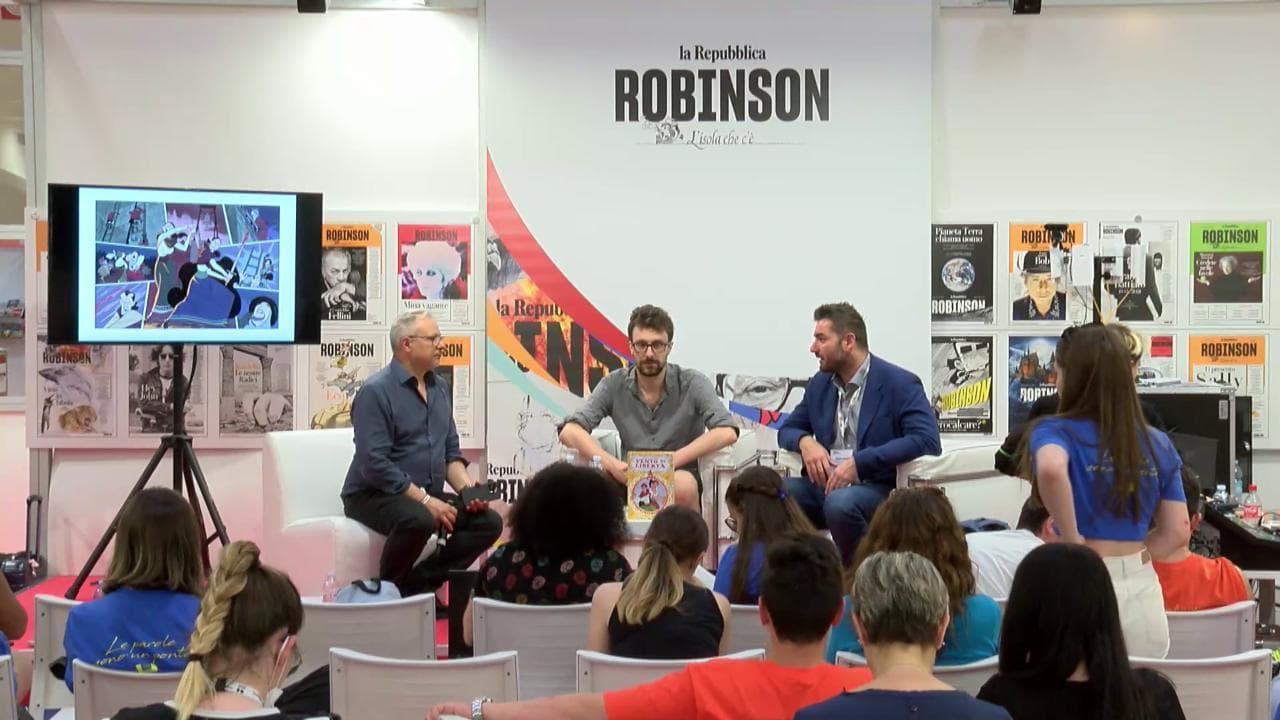 Salone del Libro - Le nuove frontiere del graphic novel - La storia e il noir
