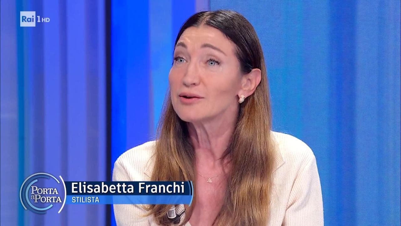 Elisabetta Franchi da Bruno Vespa per replicare alle polemiche: "Ho calibrato male le parole"