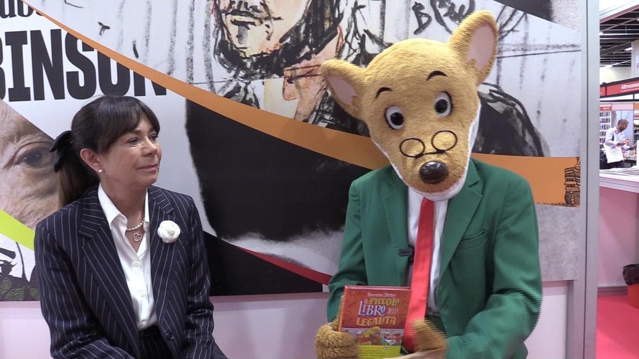 Salone del Libro di Torino 2022, Geronimo Stilton all'Arena Robinson: "La legalità è cool"