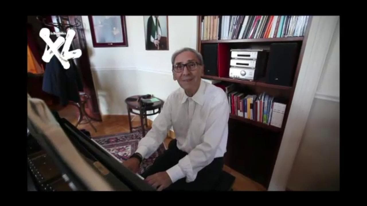 Franco Battiato, 'Apriti sesamo': suona il pianoforte per Repubblica XL