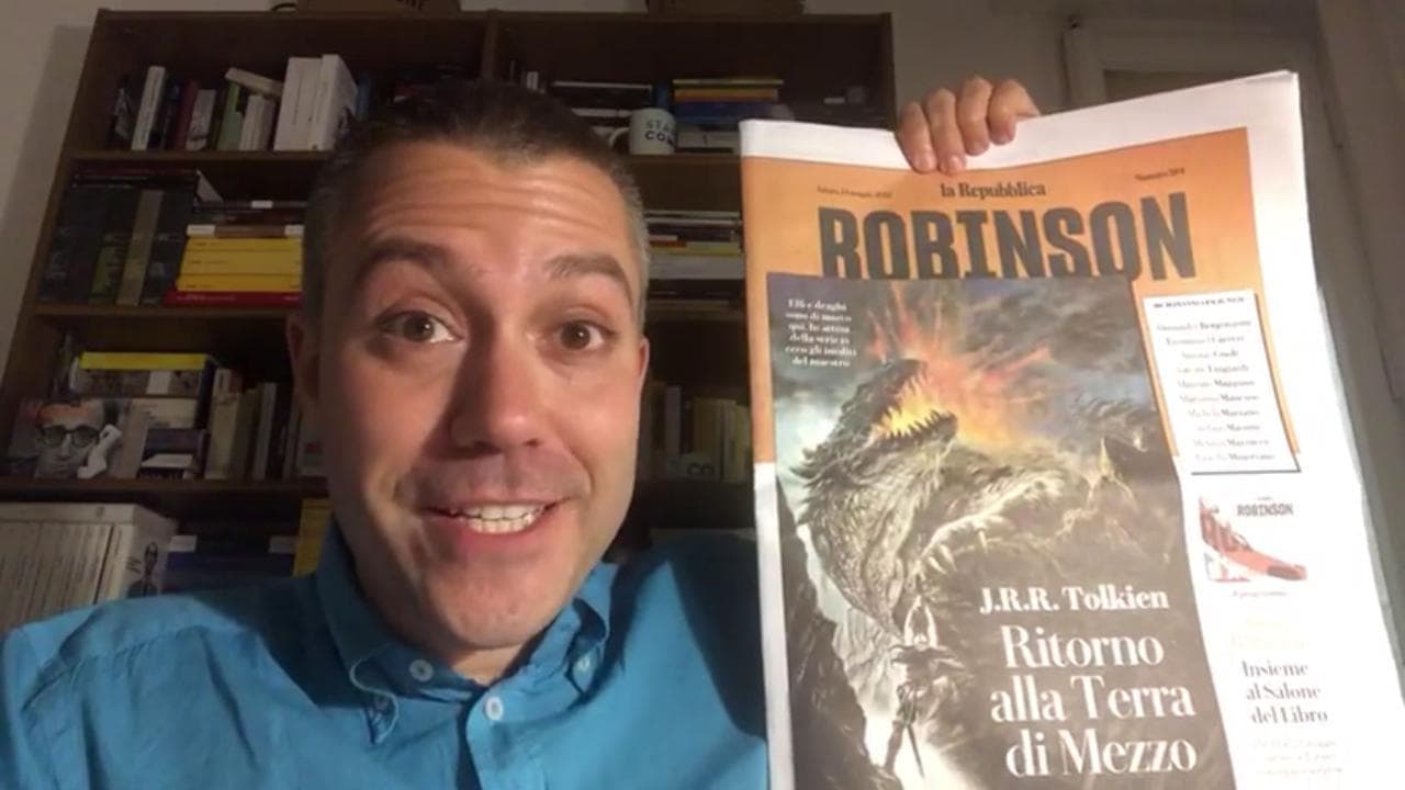 Saverio Raimondo: "Non bastavano i cinghiali: nel nuovo Robinson anche elfi e draghi"