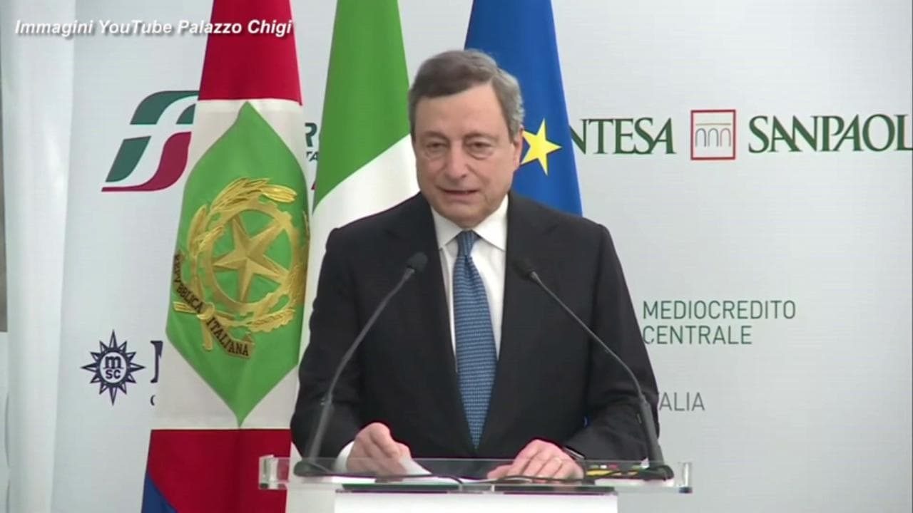 Draghi al Forum di Sorrento: "Basta pigri pregiudizi sul Sud"