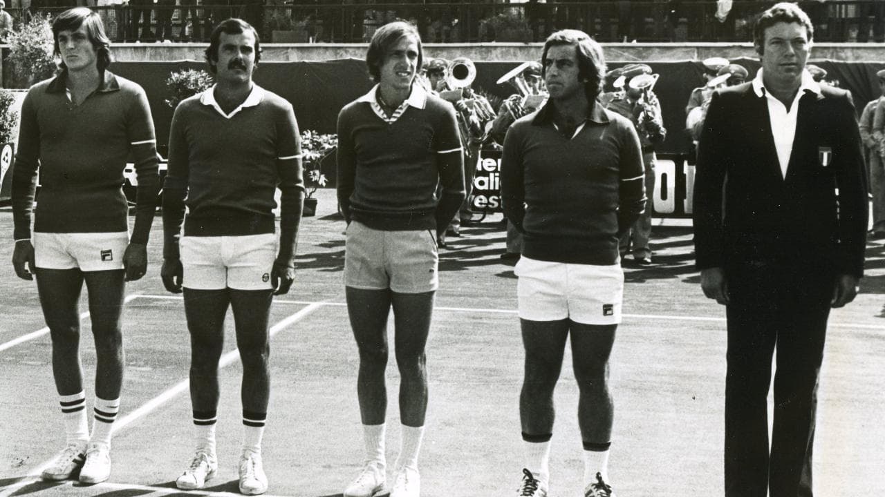 Tennis, "Una squadra", la docu-serie sull'Italia della racchetta dal 1976 al 1980