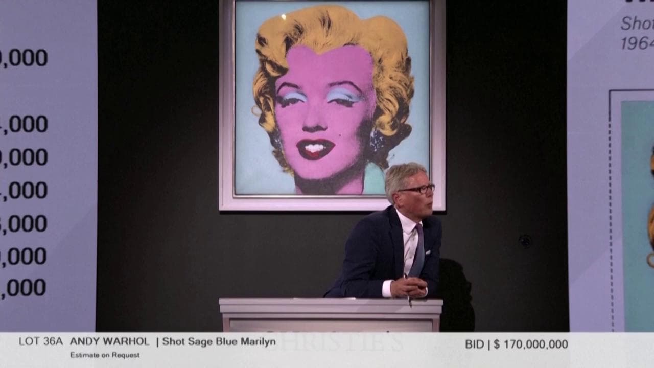 L'asta del secolo: la Marilyn di Andy Warhol venduta per quasi 200 milioni di dollari