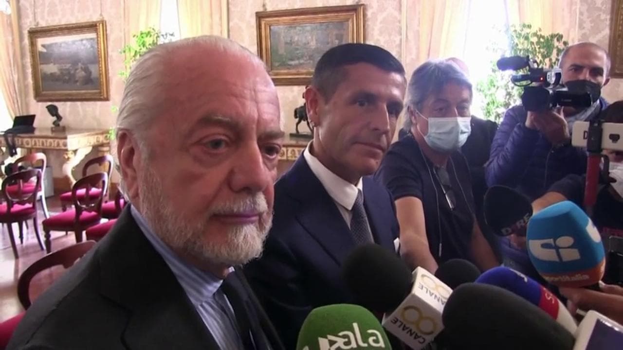 Napoli, Aurelio De Laurentiis: "Se Insigne lascia la casetta in Canada, qua deve torna'"