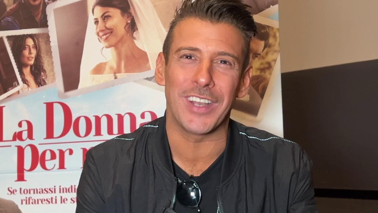 Francesco Gabbani, da cantante a protagonista del film  'La donna per me'