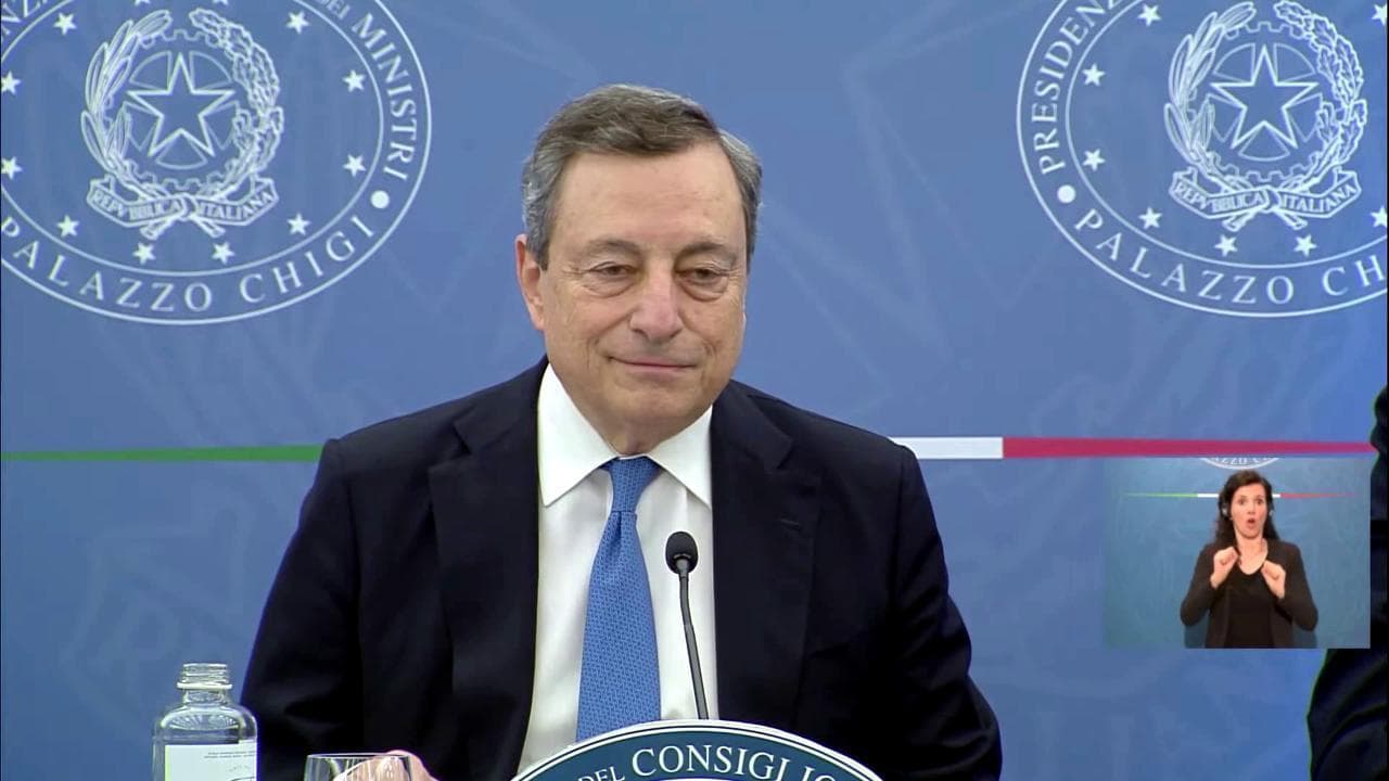 Ucraina, Draghi: "Intervista Lavrov? In Italia libertà d'espressione, ma sue opinioni false e aberranti"