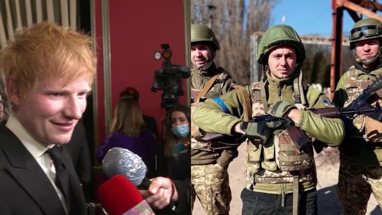Ed Sheeran a sostegno dell'Ucraina, il remix della hit "2step" con la band di Kiev: il videoclip