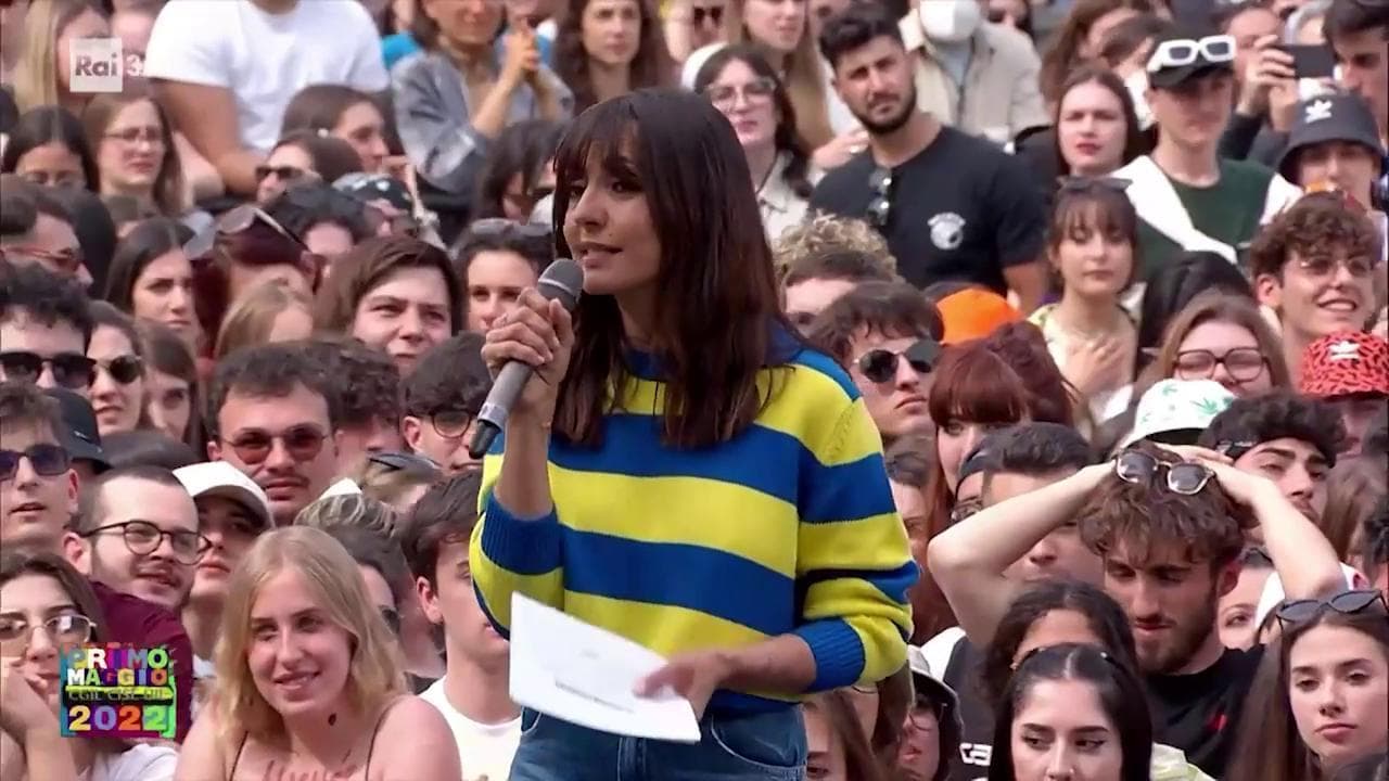 Primo maggio, Imagine e le lacrime di Ambra: il concertone tra guerra e Covid