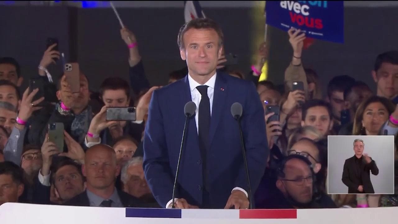 Presidenziali Francia, il discorso di Macron dopo la vittoria: "Risponderò alla rabbia del Paese"