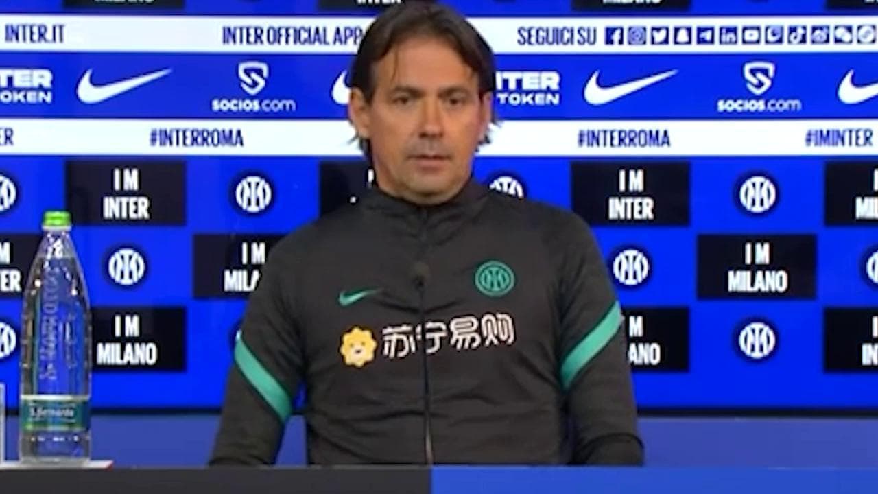 Inter-Roma, Inzaghi: "Il derby vinto ci ha dato convinzione. Gli arbitri italiani sono i migliori"