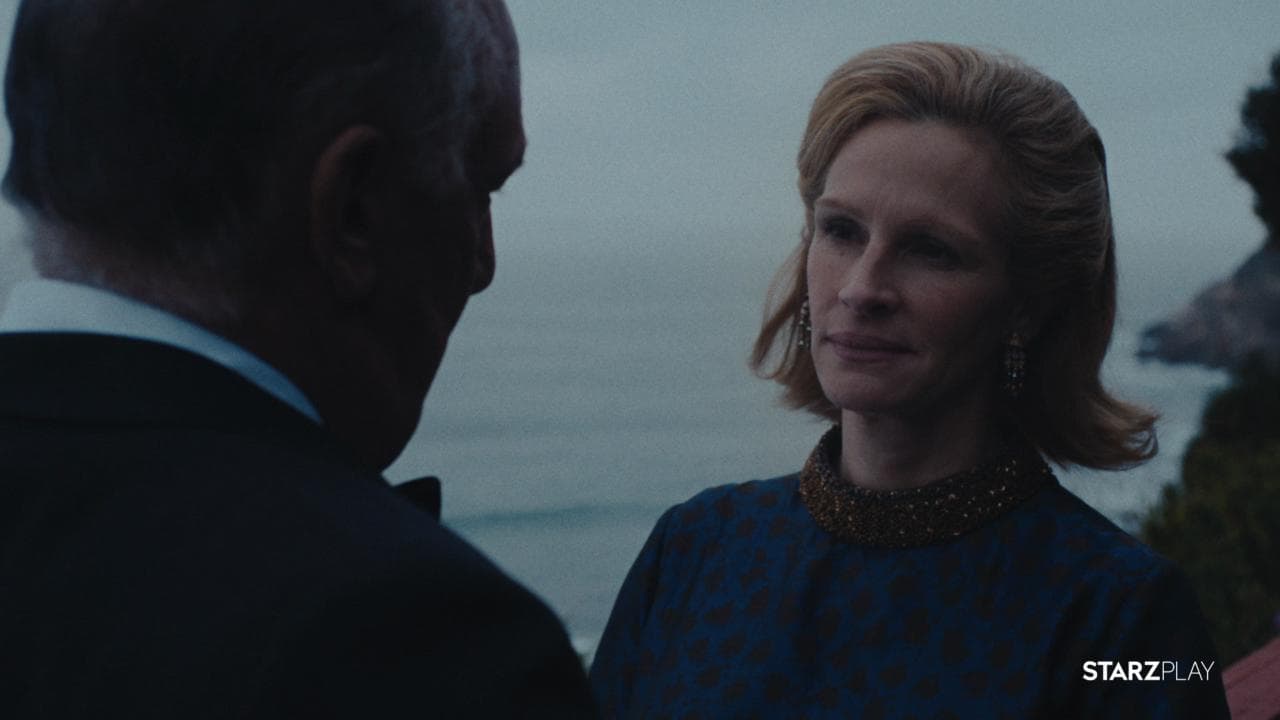'Gaslit', Julia Roberts e l'irriconoscibile Sean Penn sono Martha e John Mitchell nella serie sul Watergate
