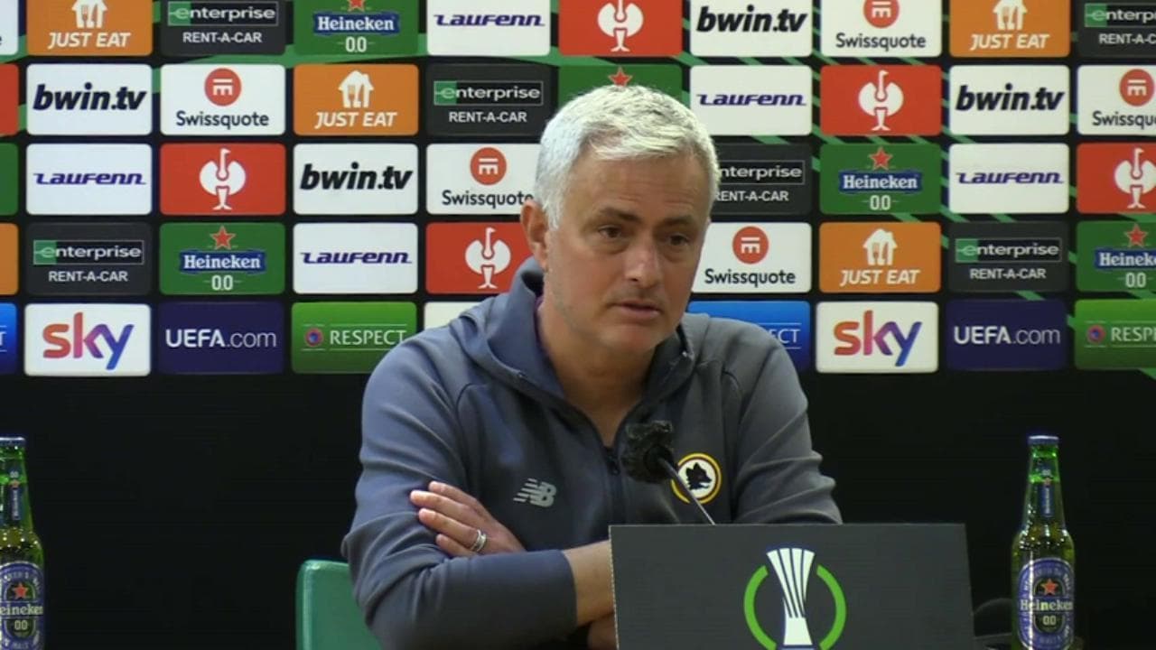 Conference League, Mourinho: "Il Leicester? Con questa mentalità per la Roma tutto è possibile"