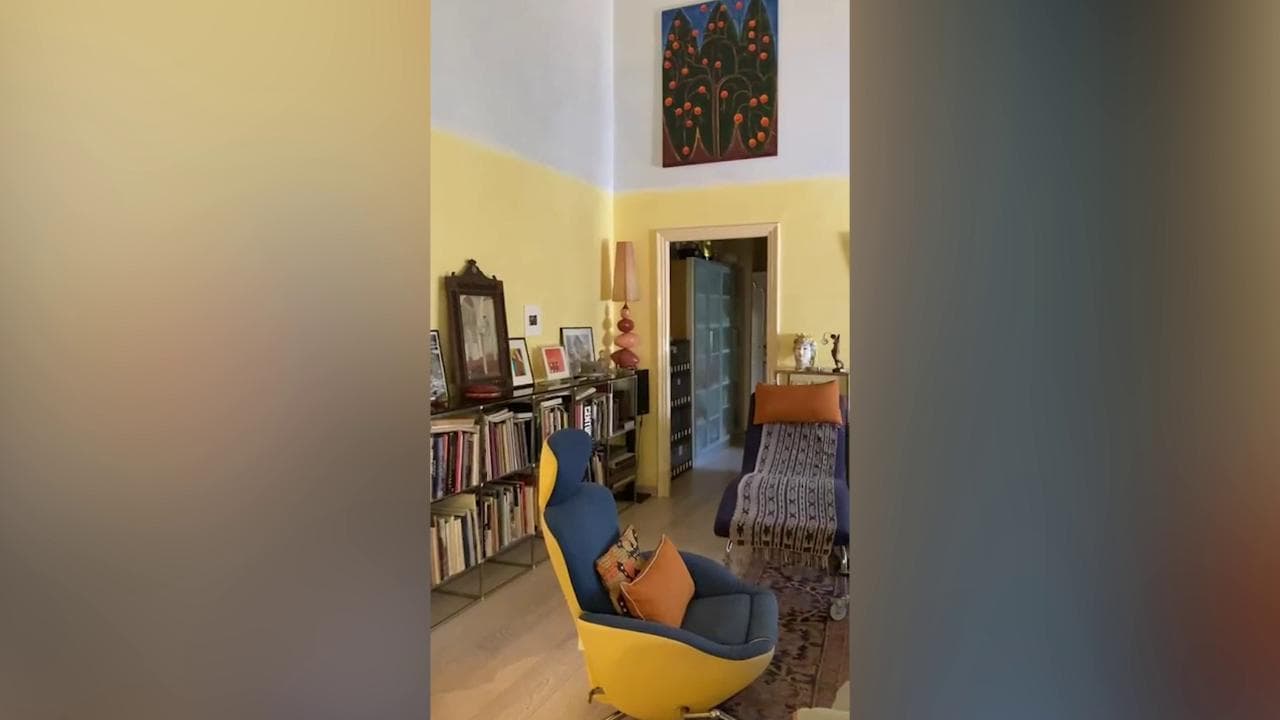 Nella casa di Bernardo Bertolucci