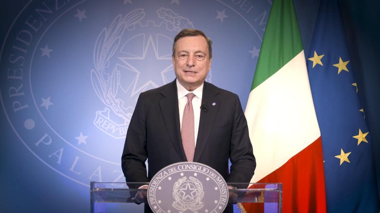 Ucraina, Draghi: "Dall'Italia aiuto a Kiev per 610 milioni di euro"