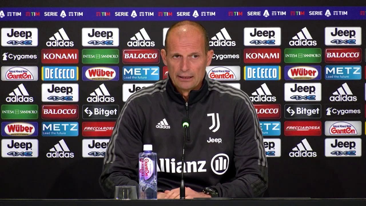 Juventus, Allegri: "Dobbiamo mantenere il quarto posto. Voglio vittorie, non complimenti"