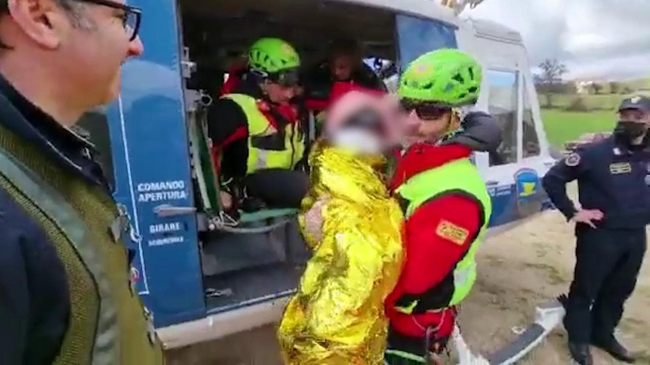 Molise, la piccola Nicole è salva: l'intervento dei soccorritori a Sant'Angelo Limosano
