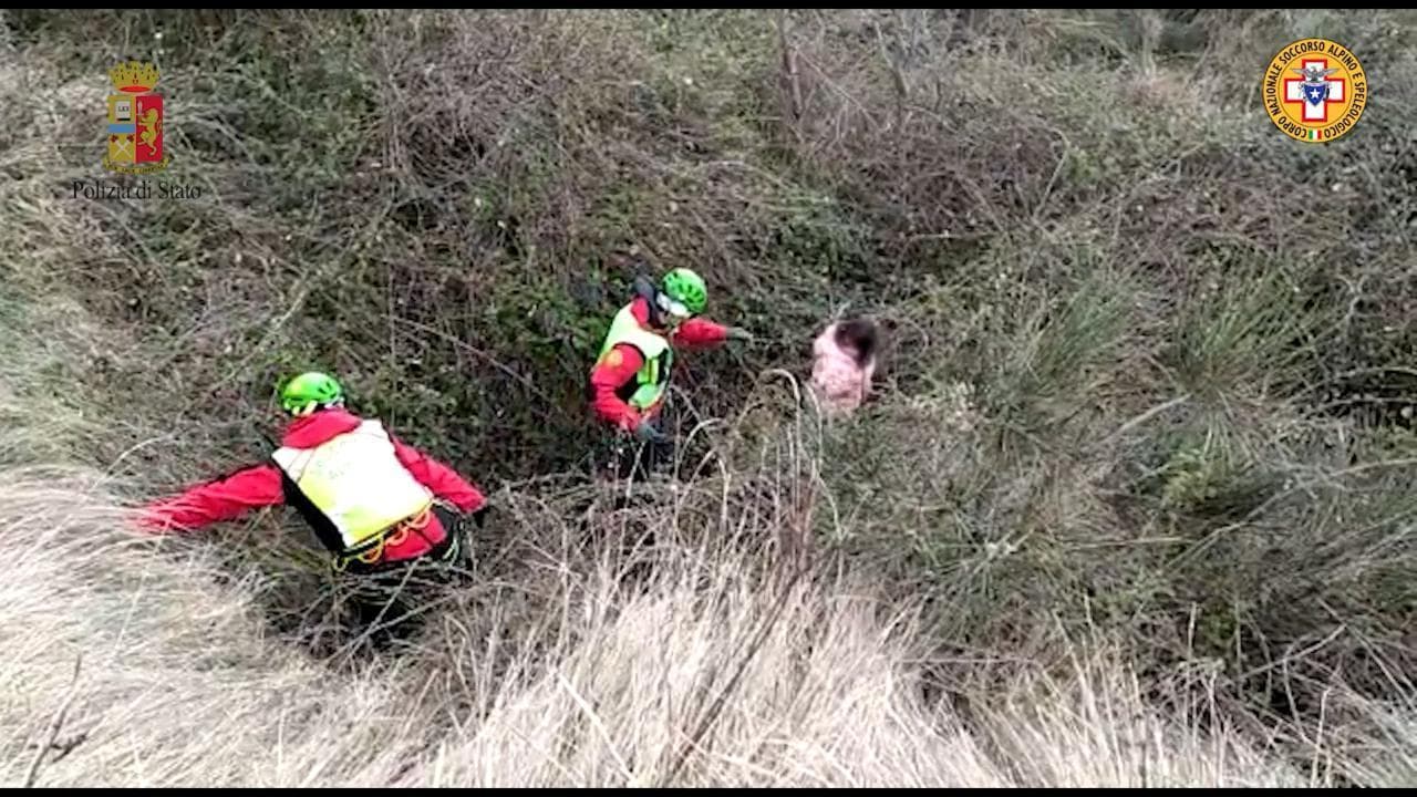 La piccola Nicole nella boscaglia: gli agenti del Soccorso ritrovano la bimba scomparsa a Campobasso