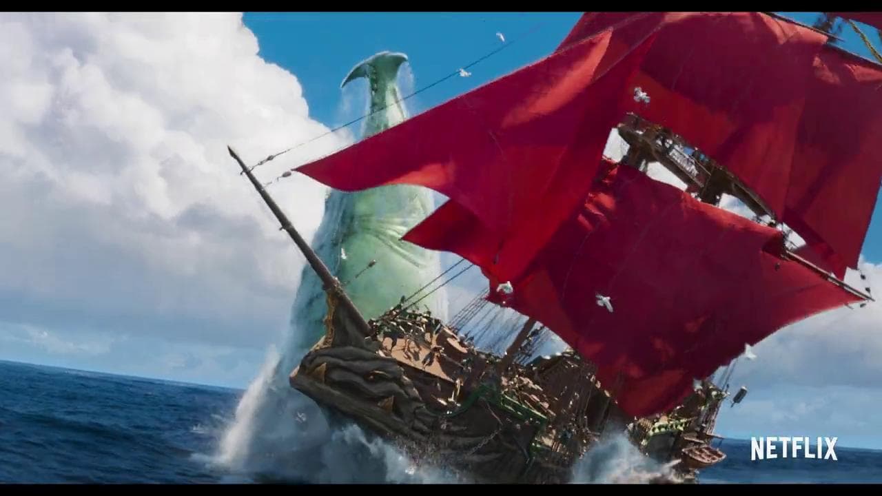 'Il mostro dei mari', il nuovo film d'animazione Netflix - trailer