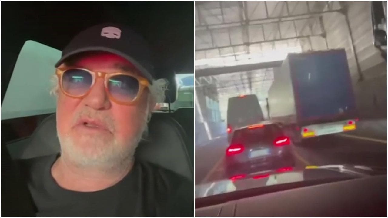 Cantieri sulla A10, Briatore accusa Tomasi e Mari di Aspi "Incapaci, venite in macchina qui, vi pago io la benzina"