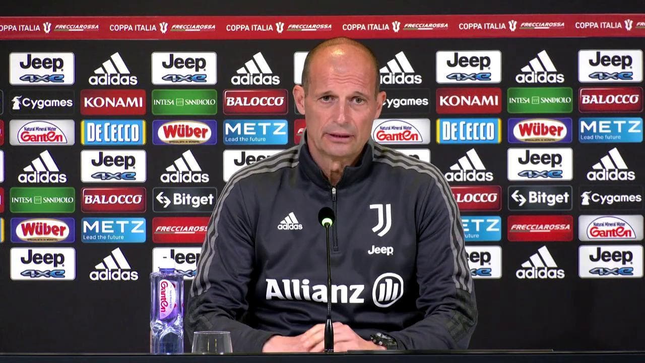 Coppa Italia, Allegri su Fiorentina-Juventus: "Accoglienza a Vlahovic? I veri problemi sono altri"
