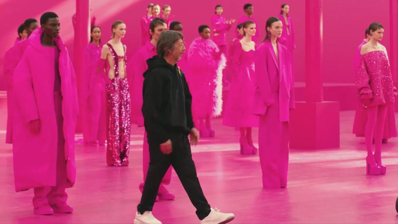 Parigi Fashion Week - La collezione Valentino Pink PP Fall/Winter 2022-23