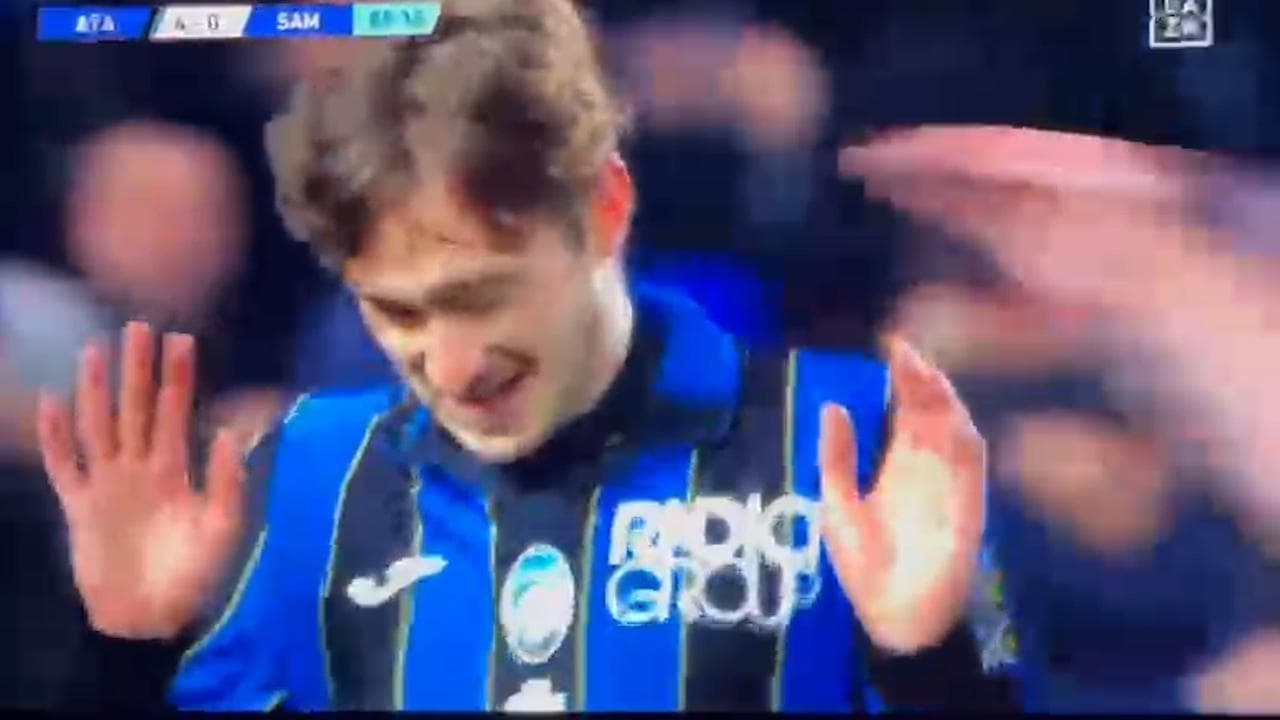 Serie A, il russo Miranchuk segna contro la Sampdoria e non esulta