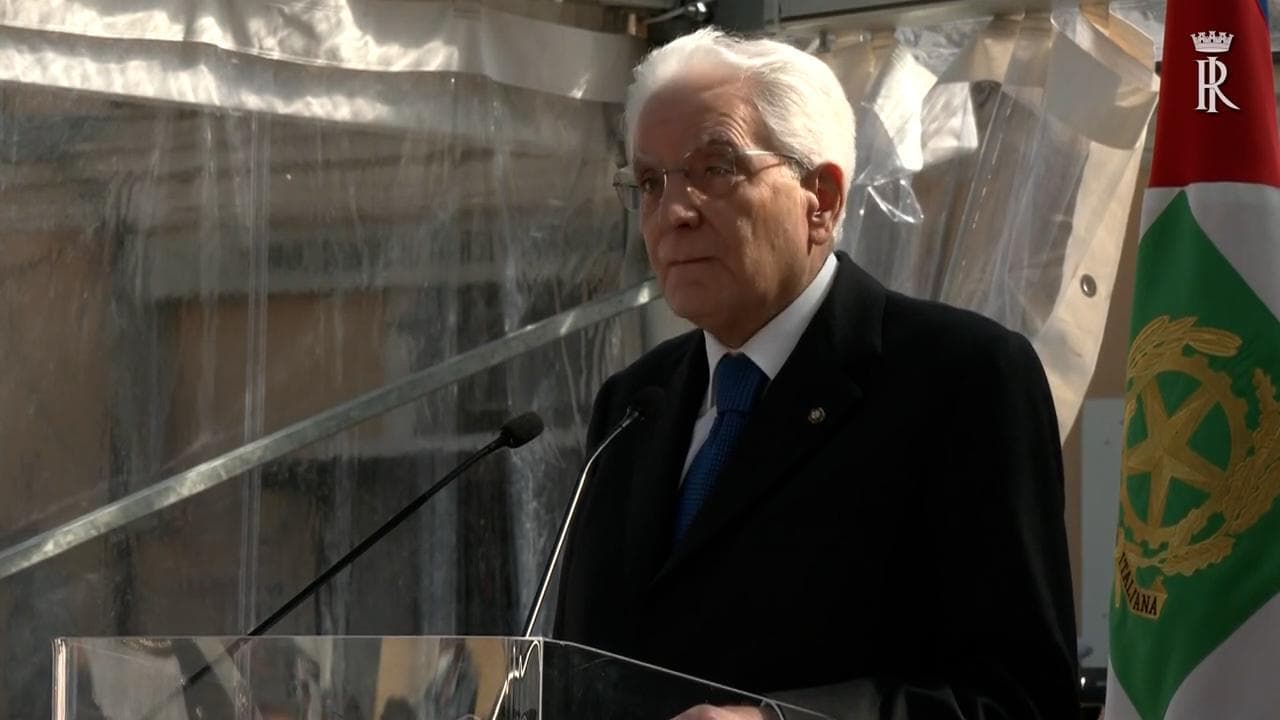 Norcia, il monito di Mattarella: "Europa rischia di precipitare in spirale di guerre"