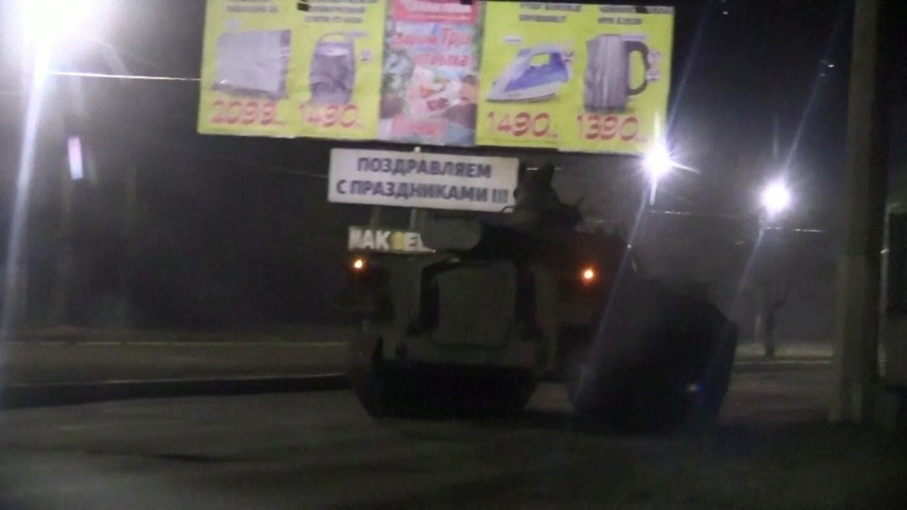 Ucraina, i carri armati russi entrano a Donetsk