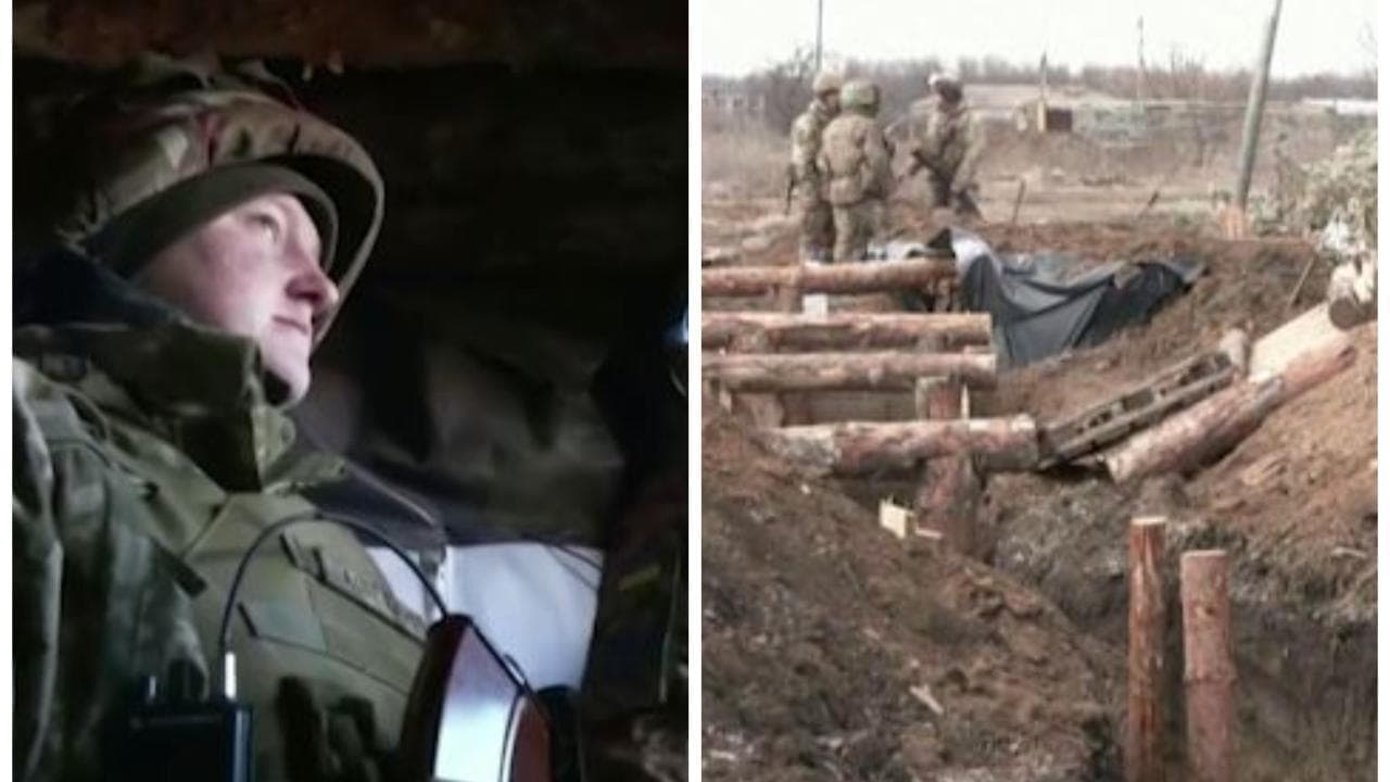 Ucraina, come nella Prima Guerra mondiale, l'esercito di Kiev scava trincee al confine col Donbass