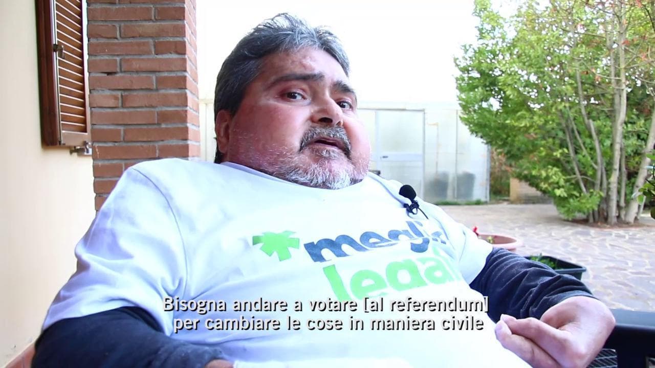 Referendum cannabis, l'appello di Walter De Benedetto: "Andiamo a votare e cambiamo questo Paese"