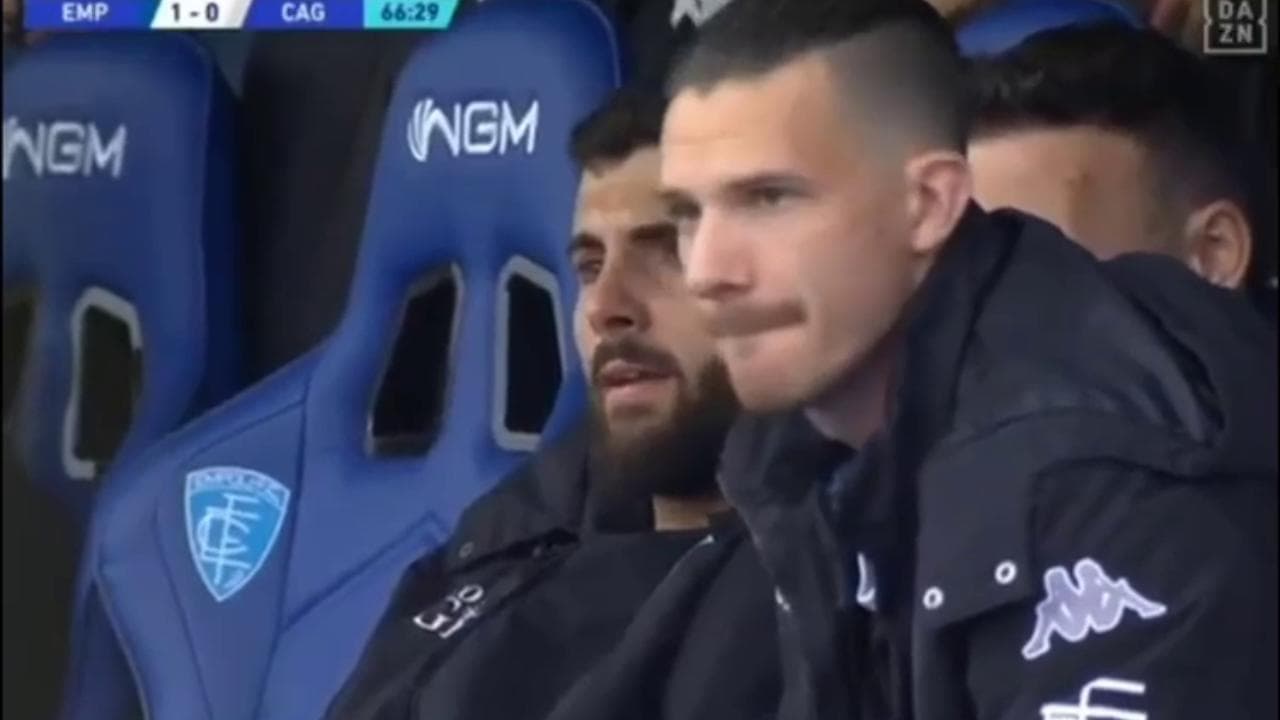 Serie A, l'offesa di Cutrone dell'Empoli al portiere del Cagliari, Cragno: "Balbuziente di m..."