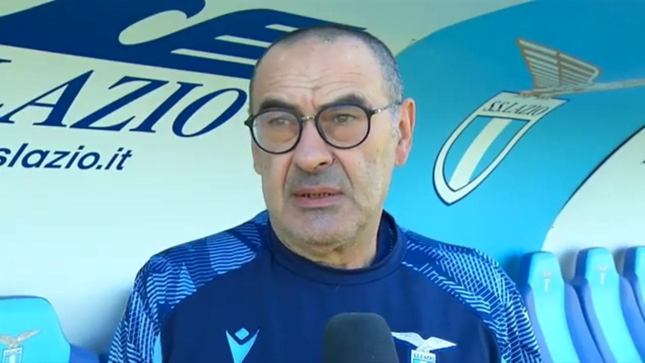 Milan-Lazio, Sarri: "Coppa Italia una tra le manifestazioni più antisportive del mondo"