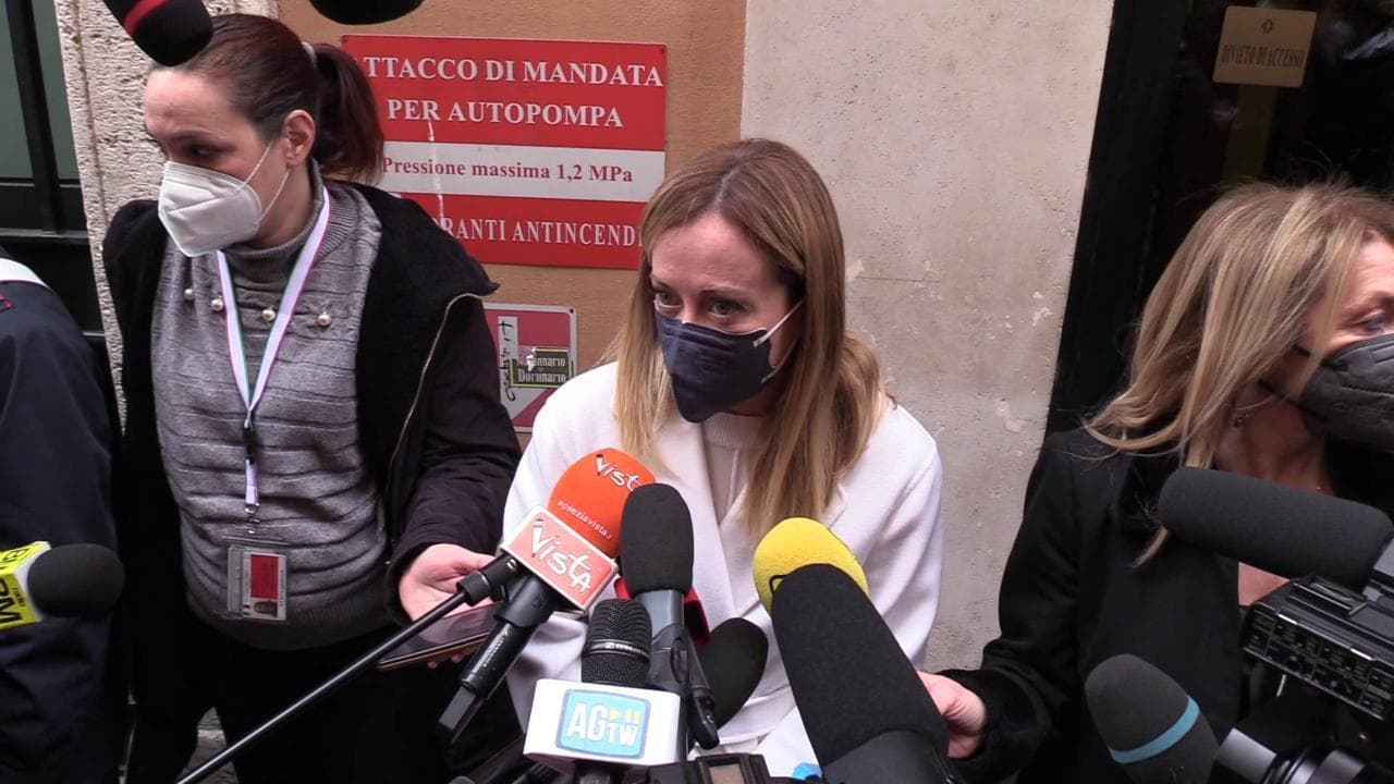 Quirinale, Meloni: "Compatti su Casellati, nome di alto profilo e di apertura verso la sinistra"