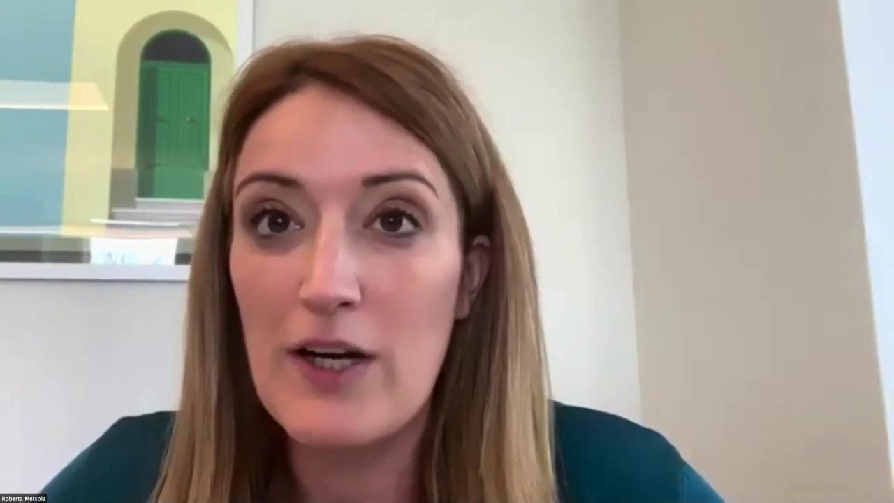 Europarlamento, quando Roberta Metsola diceva: "Le donne in politica cambiano il mondo"