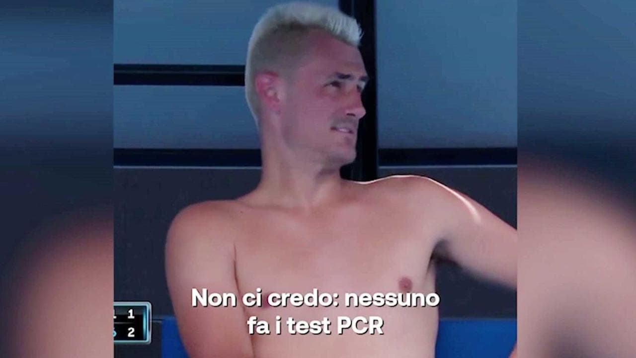 Australian Open, Tomic al giudice di sedia: "Scommettiamo che ho il Covid entro tre giorni?"