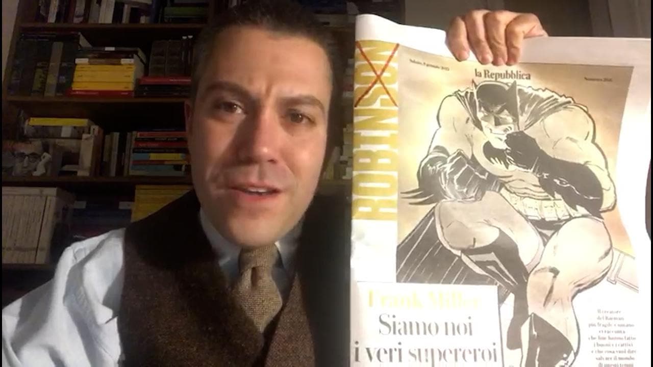 Saverio Raimondo: "Attenti alle truffe in edicola, Robinson non è Batman"