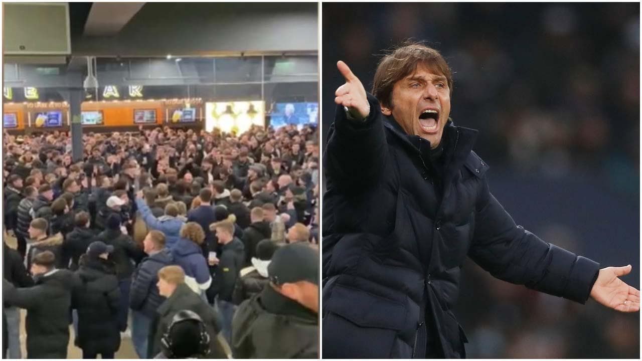 Tifosi del Tottenham pazzi di Conte, per lui il coro: "Mangia spaghetti, beve Moretti"