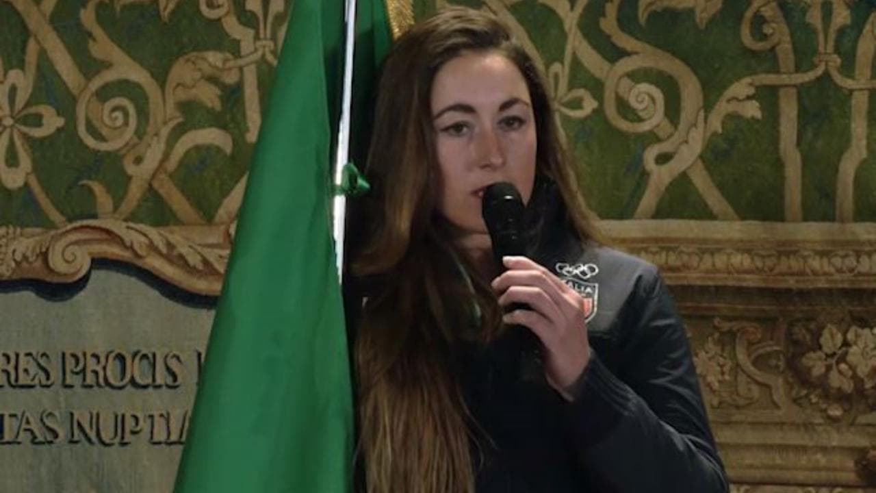 Pechino 22,l'emozione di Sofia Goggia:"Presidente Mattarella porto sempre le sue parole nel cuore"