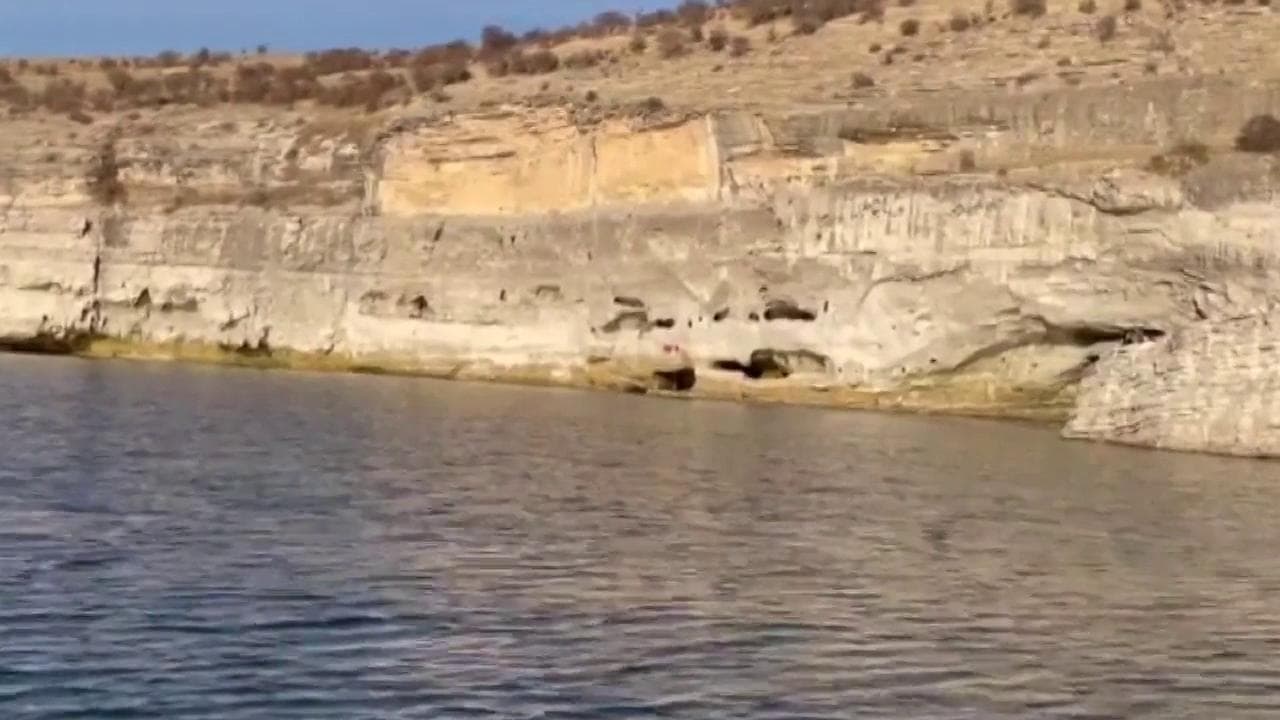 Turchia, la diga in secca rivela una fortificazione rimasta nascosta per decenni