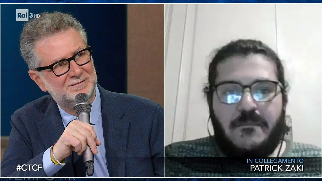 Patrick Zaky a 'Che tempo che fa': "Sapevo di essere innocente e questo mi ha dato forza"