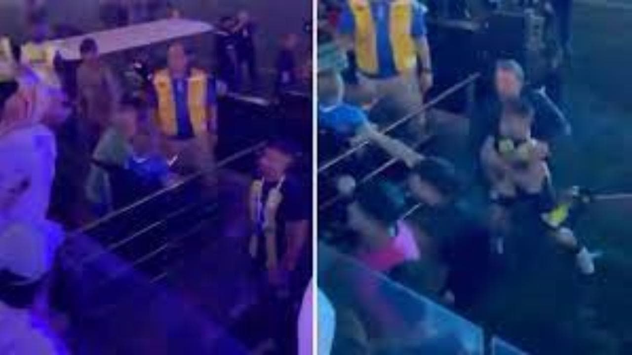 Supercoppa d'Arabia, il calciatore preso a frustate da uno spettatore per aver reagito alle offese