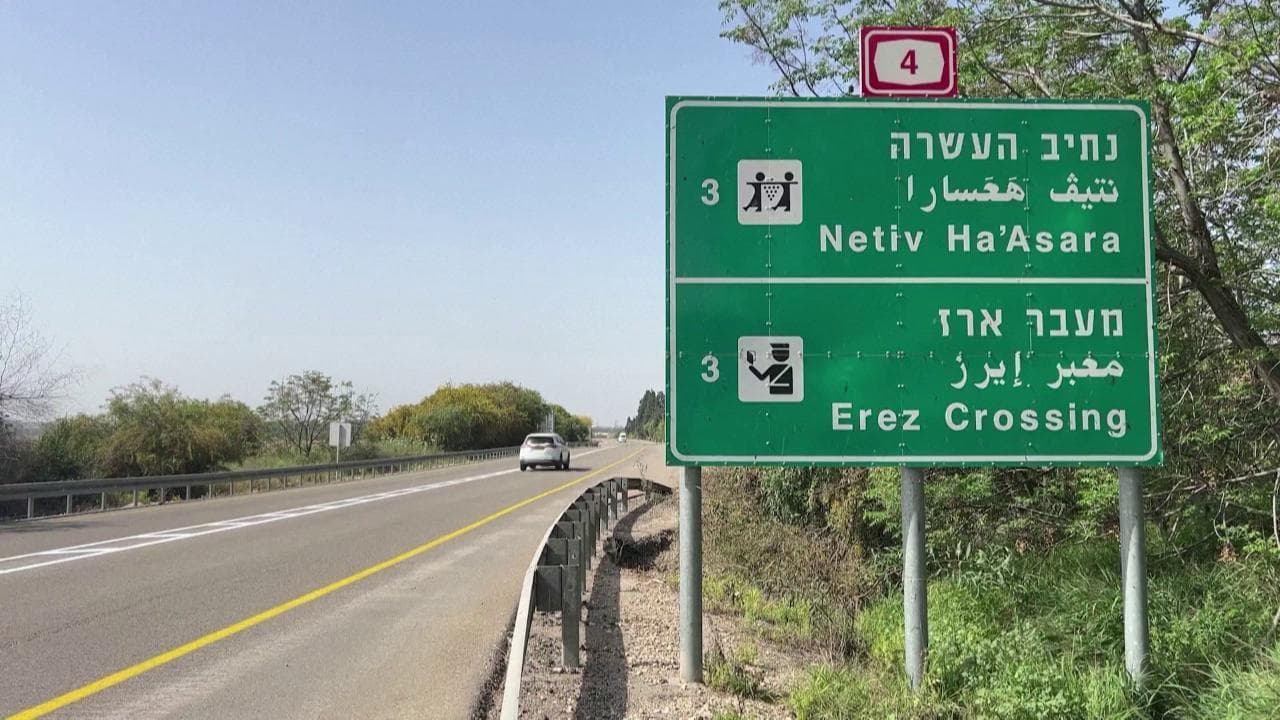 Gaza,Israele riapre il valico di Erez dopo la richiesta di Biden