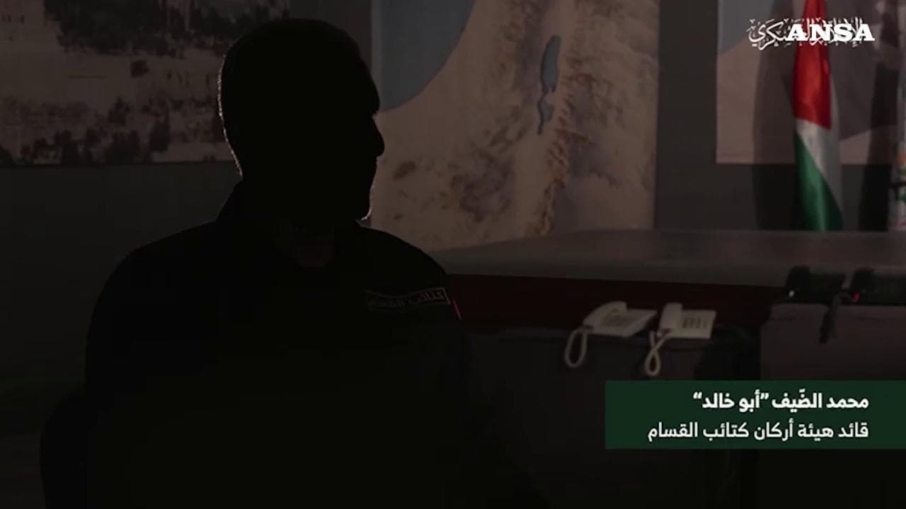 Medio Oriente, torna in un video il capo militare di Hamas Mohammed Deif: "Marciate per la Palestina"