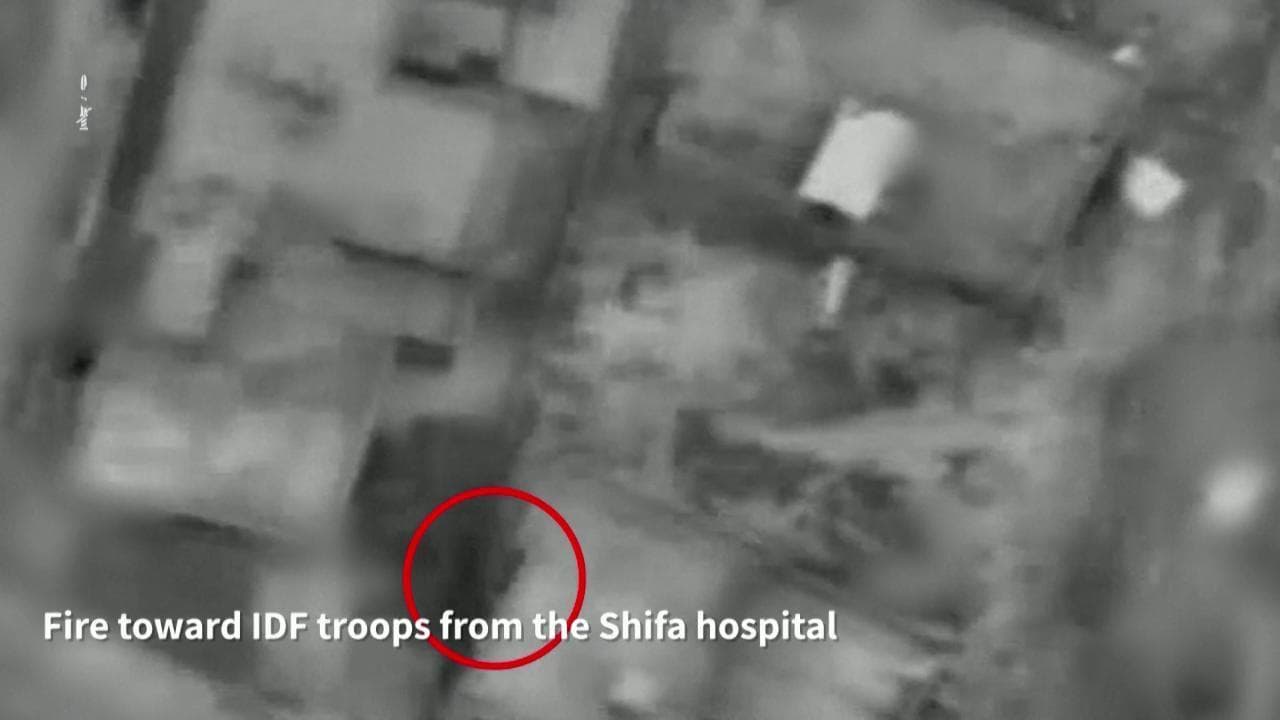 Gaza, lo scontro a fuoco dell'esercito israeliano nell'ospedale Al -Shifa