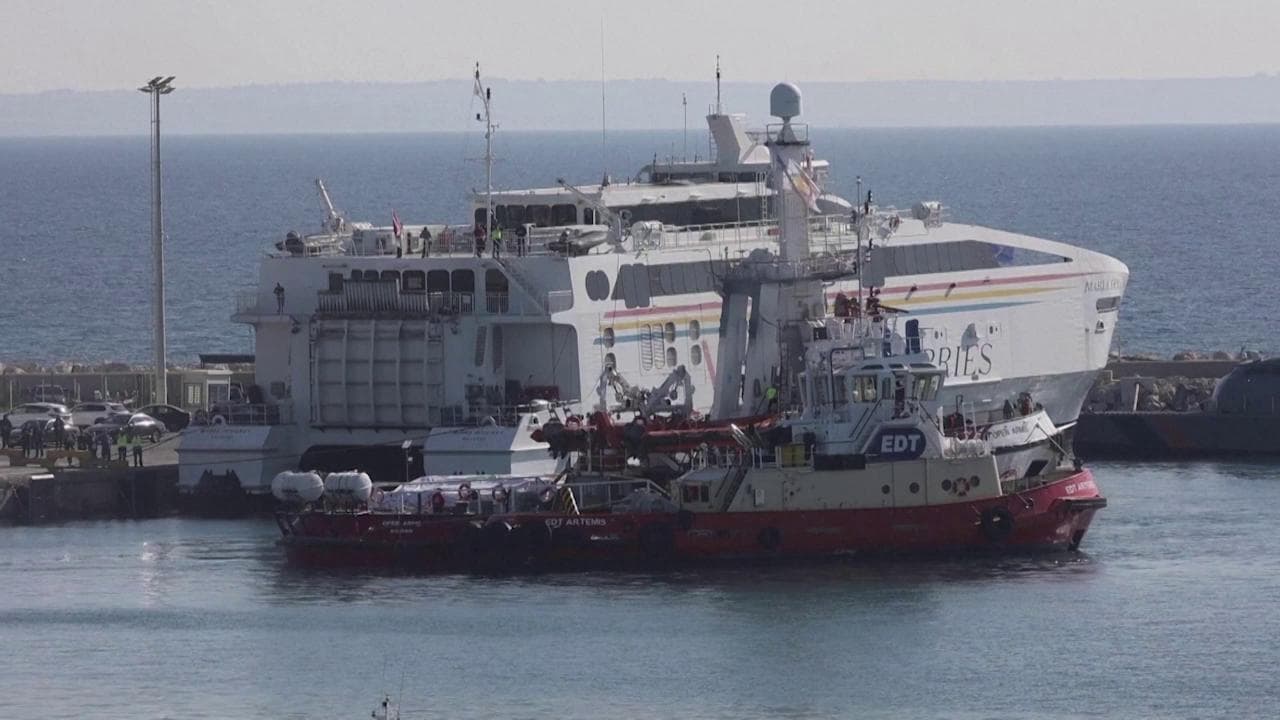 Medio Oriente, la nave di aiuti di Open Arms salpa da Cipro verso Gaza