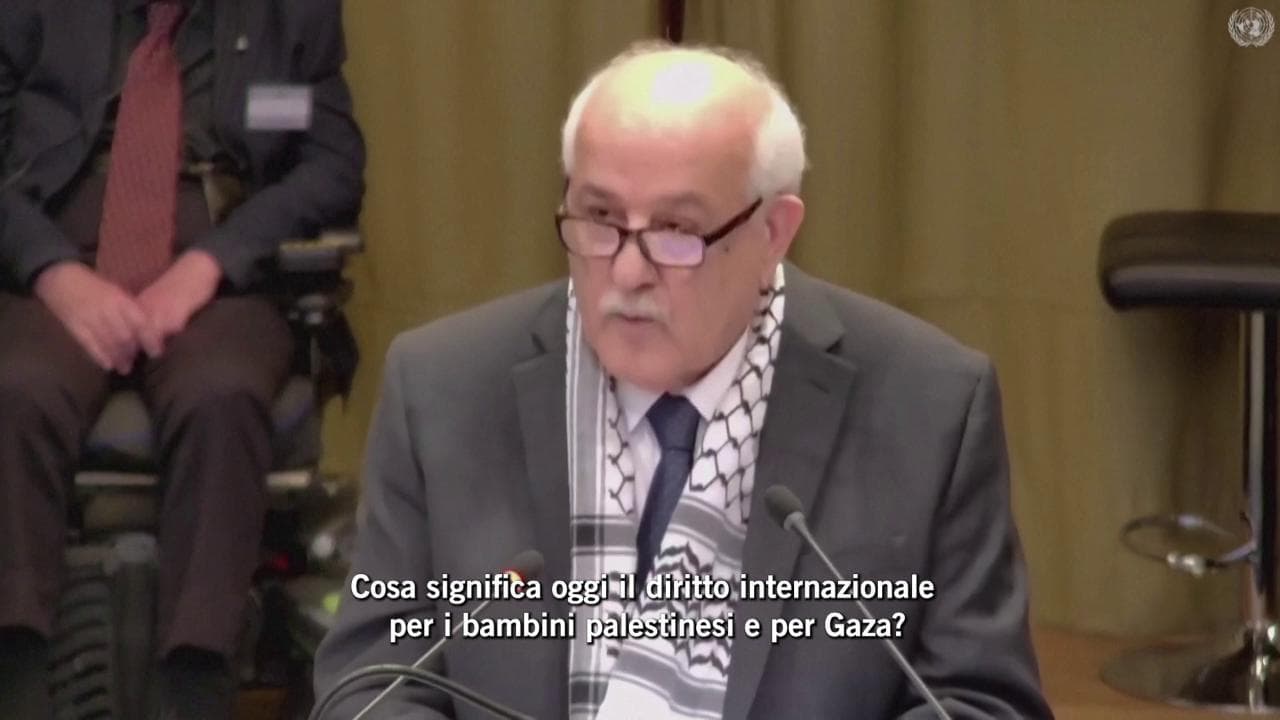 "Doloroso essere palestinesi oggi": le parole dell'ambasciatore della Palestina alla Corte dell'Aia