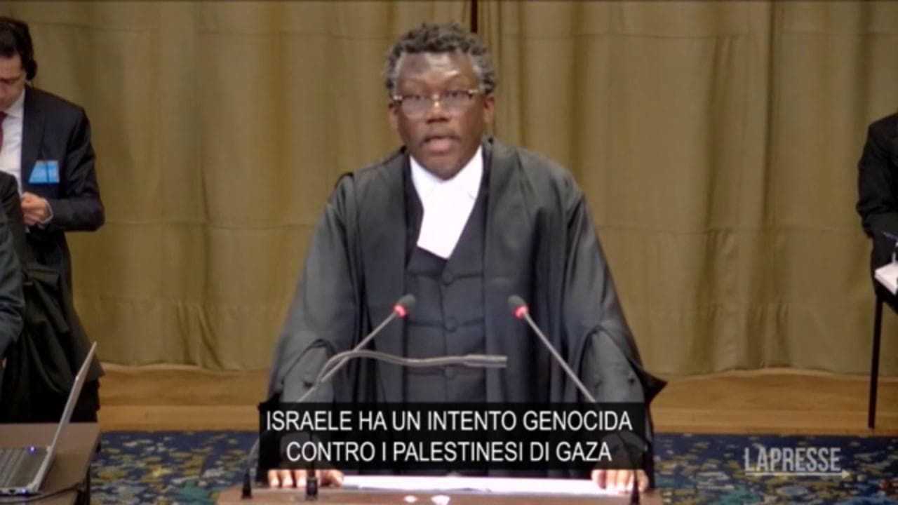 Il Sudafrica accusa Israele all'Aia: "Intento genocida evidente e sistematico"