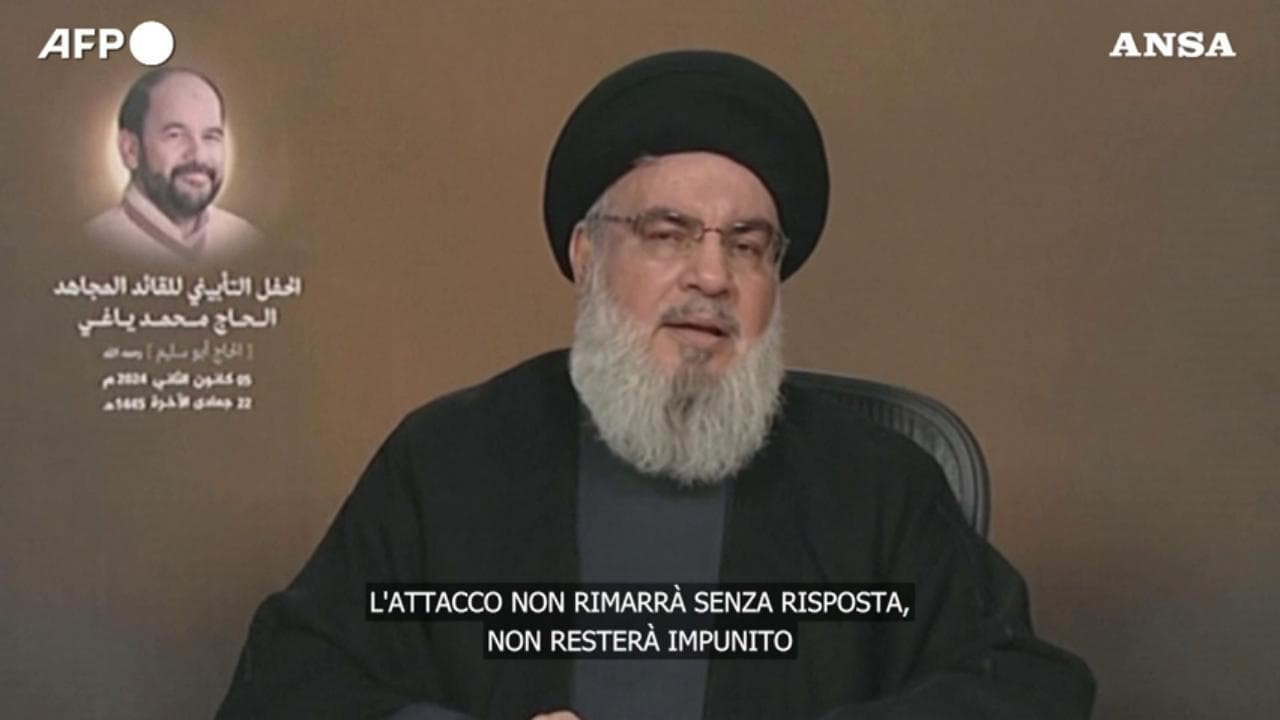 Libano, Hezbollah: "Inevitabile la risposta sul campo di battaglia all'attacco israeliano su Beirut"