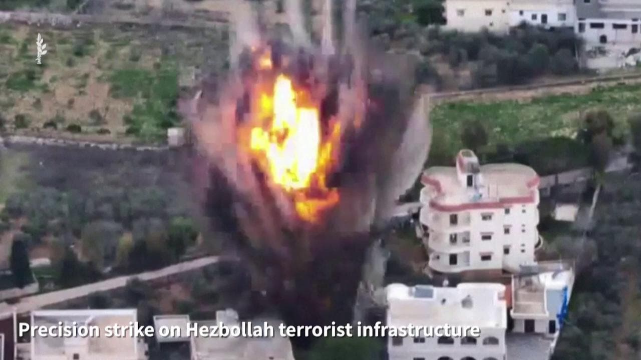 "Così Israele colpisce le infrastrutture di Hezbollah", Idf pubblica video operazioni in Libano